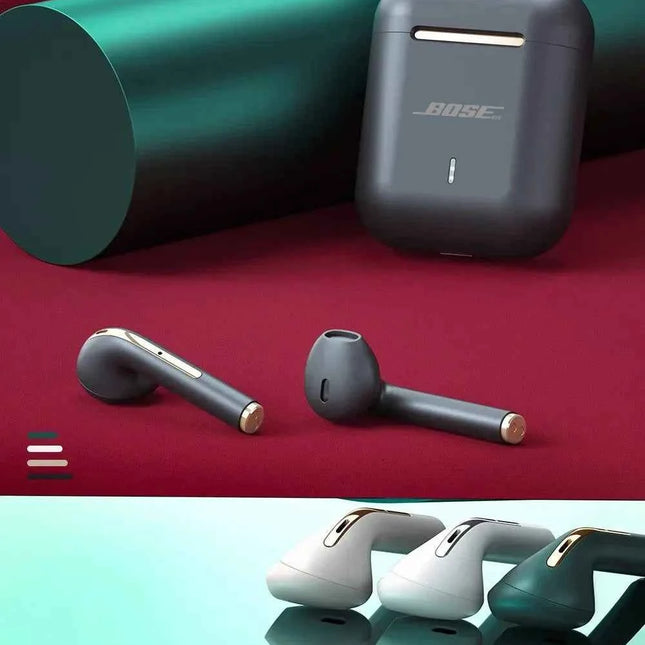 Bosebye J18 Wireless Earphone Bluetooth Headset 9D Noise Reduction Gaming Headset With Microphone TWS EarBuds Hands-free Earbuds