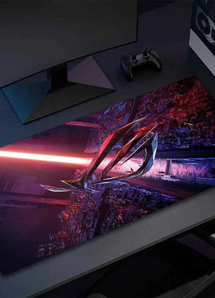 Asus Rog Mause Pad Anime Mouse Mats Gaming Computer Desk Mat Mouse Carpet Pc Accessories Gamer Mouse Pad Speed Rubber Mat