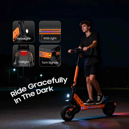 TOFUN TF3 PRO Electric Scooter 1200W with APP speed Maxi 50 km/h autonomy 40-50km 48V 15.6Ah tires 10 inch 4 Modes foldable