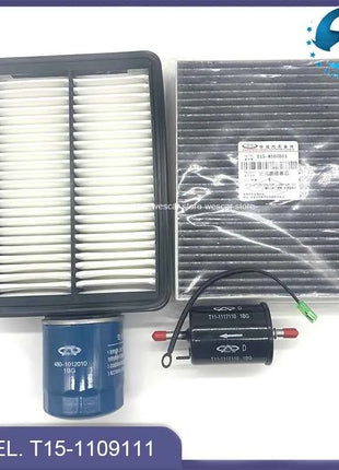 Car Air Filter&Oil Filter&Carbin Filter&Fuel Filter For Chery Tiggo 4/5x 1.5T 2.0L Tiggo 7/8 1.5T 2.0L T15-1109111 T15-8107011