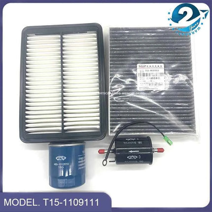 Car Air Filter&Oil Filter&Carbin Filter&Fuel Filter For Chery Tiggo 4/5x 1.5T 2.0L Tiggo 7/8 1.5T 2.0L T15-1109111 T15-8107011
