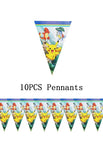 10pcs pennants / 12 pollici