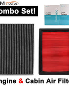 16546-30P00 27277-EN000 Combo Set Filtro Aria Polline Cabina Motore Per Nissan Rogue Select X-Trail T31 Sentra 2007 2008- 2012 2013