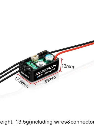 HOBBYWING QUICRUN WP-MINI24 25A ESC Outer 1621SL 3500KV Motor Brushless Sensorless Combo Per For 1/24 RC Model Car Crawler