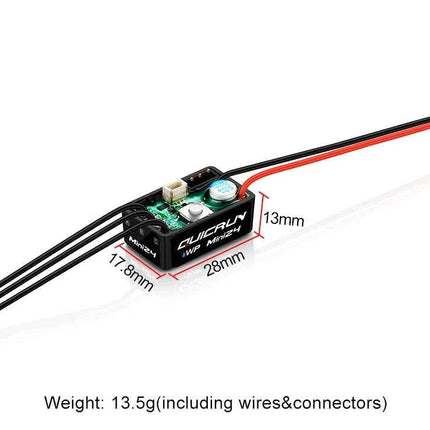 HOBBYWING QUICRUN WP-MINI24 25A ESC Outer 1621SL 3500KV Motor Brushless Sensorless Combo Per For 1/24 RC Model Car Crawler