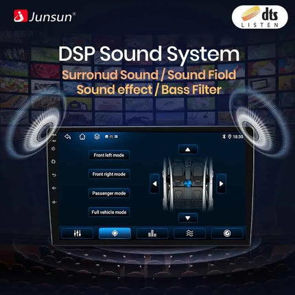 Junsun Wireless CarPlay Android Auto Car Radio For Toyota Yaris 2012 2013 20014 2015-2017 GPS Multimedia 2 din