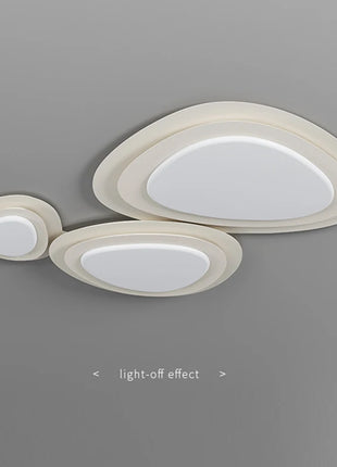Lampada da soffitto a LED creativa con ciottolo Decorazione di lusso per soggiorno Camera da letto Lampada a sospensione a soffitto Lampadario per sala da pranzo per interni