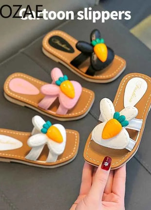 Children Slippers - Cartoon toddler slippers for girls and boys indoor, 2025 summer shoes for kids, 7 size can choose