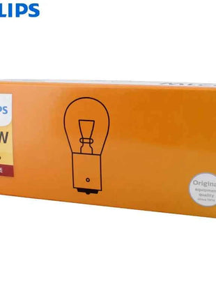Philips P21W S25 BA15s 1156 Vision Turn Signal Lamps Original Car Fog Bulbs Standard Reverse Light 12498CP Wholesale 10pcs