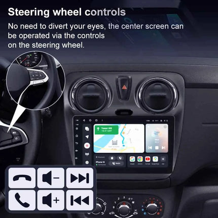 Android 16 Car For Renault Dokker Lodgy Dacia 2012 - 2020 Auto Radio Multimedia Player Android Auto Carplay Navigation GPS Wifi