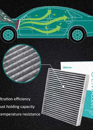 Filtro aria abitacolo polline per Mitsubishi Galant Fortis Lancer EX Proton Inspira 2007 - 2019 BKD BWC 1968CC 4N13CC 4J10 1798CC 4B11