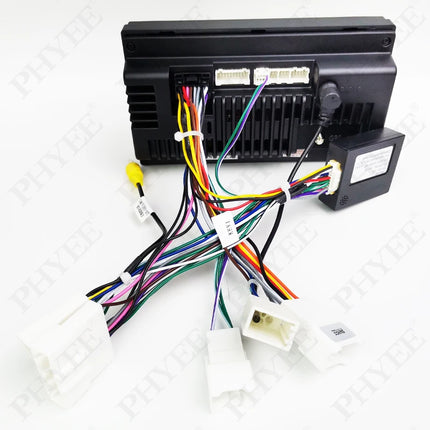 Decodificatore CAN Bus cablaggio 28/24/16 pin, supporto telecamera retromarcia SWC, Android 16 pin, per Toyota Corolla RAV4 Hilux CHR Camry