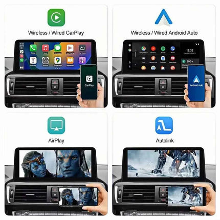 Bonroad 10.25" Wireless Carplay Android Auto Car Radio For BMW 1 2 3 4 Series F20 F21 F23 F30 F31 F32 F33 F34 F35 F36 2013-2017