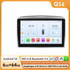 Hizpo 8Core 2Din AI Android 14 Car Radio For Lancia Ypsilon 2006-2011 Car Multimedia GPS 4G Carplay 360Camera By Snapdragon 6115