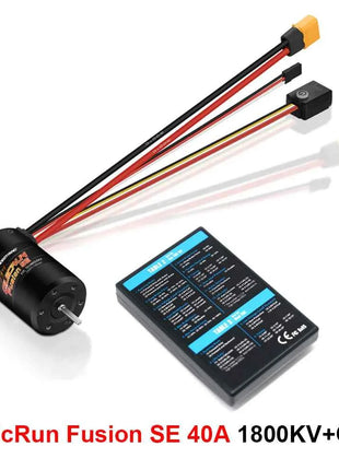 Hobbywing QuicRun Fusion SE 1200KV / 1800KV Sensored Brushless Motor Built In 40A ESC 2 in 1 Waterproof For 1/10 1/8 RC Car part