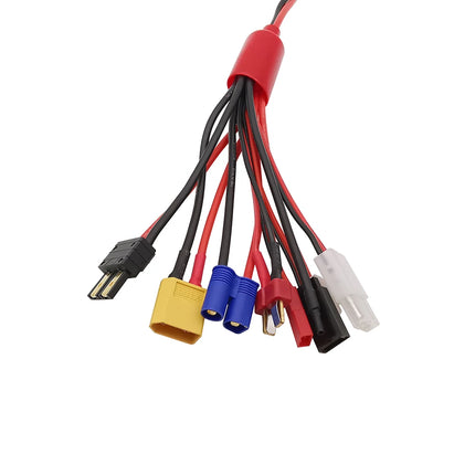 Batteria Lipo multifunzionale 8IN1 / 19IN1 Spina caricabatterie multiplo Converti cavo Linea di trasferimento Accessori RC per caricabatterie IMAX B6