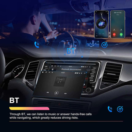 LeeKooLuu 7" Carplay Android Auto Radio for Volkswagen VW Passat B6 B7 CC Tiguan Touran GOLF POLO Car Multimedia GPS Player