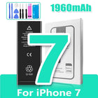 XDOU 2026 NEW Battery For iPhone 7 8 6S 6 Plus X XR 11 11Pro Xs Max High Capacity Phone Bateria + Free Tools