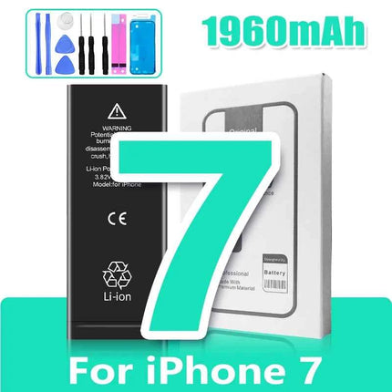 XDOU 2026 NEW Battery For iPhone 7 8 6S 6 Plus X XR 11 11Pro Xs Max High Capacity Phone Bateria + Free Tools
