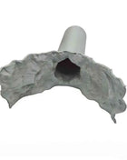 Reptile Aquatic Dual-Use Cave Tunnel Hideout Non-Toxic Decor for Gecko Crab Fish Shrimp Aquarium Terrarium Land Water Landscape