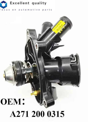 Termostato del liquido di raffreddamento per motore Benz M271 W204 C180 C200 W207 E200 E250 W212 E200 E260 OEM; A 2712000315