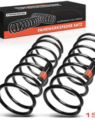 Frankberg 2x Molla per Telaio Asse Anteriore per BMW Serie 6 E24 2.8L 3.2L 3.4L 1977-1989 31331126025 31331134185 31331126026 RA1092