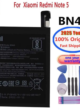 New 100% Original Battery For Xiaomi MI Redmi Note K20 K30 Pro 5 7 8 9 9S 9T 10 10X 10T 10X 11T 11 Ultra 11T POCO X3 F2 4X Pro