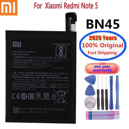 New 100% Original Battery For Xiaomi MI Redmi Note K20 K30 Pro 5 7 8 9 9S 9T 10 10X 10T 10X 11T 11 Ultra 11T POCO X3 F2 4X Pro
