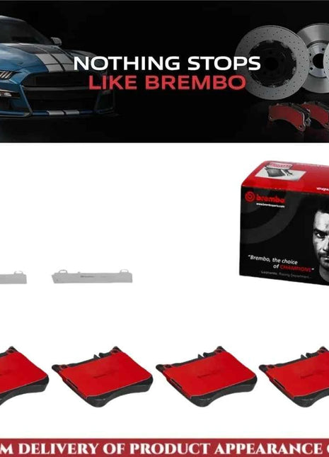 Brembo P50114N Front Brake Pad Set Fit for MERCEDES-BENZ W221 W222  Premium Ceramic Pads Brake Shoes OE# 0004201006 A0084200220