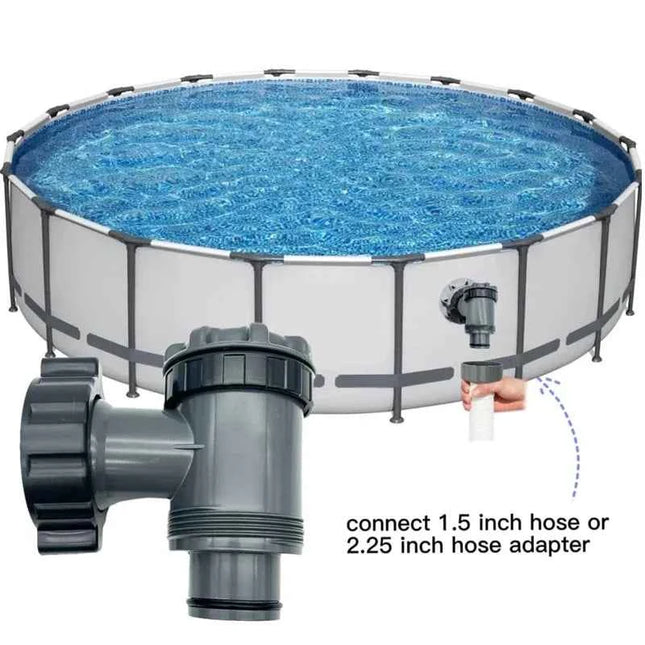 Parti di ricambio per filtro per piscina con attacco per filtro ingresso e uscita P6H1317 / P6 per piscine Bestway Hnemix Coleman INTEX