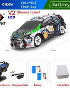 WLtoys K989 1:28 4WD 2.4G Mini RC Racing Car High Speed Off-Road Remote Control Drift Toys Alloy Vehicle for Children Kids Gift