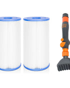 1-6pcs Tipo III Cartuccia del filtro della piscina per Bestway 58012E Tipo III/A Cartuccia della pompa del filtro della piscina esterna Parte di ricambio