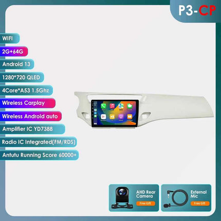 Car Radio Multimedia Video Player for Citroen C3 DS3 2010-2016 Autoradio DSP GPS Carplay Intelligent Stereo by Snapdragon 6115