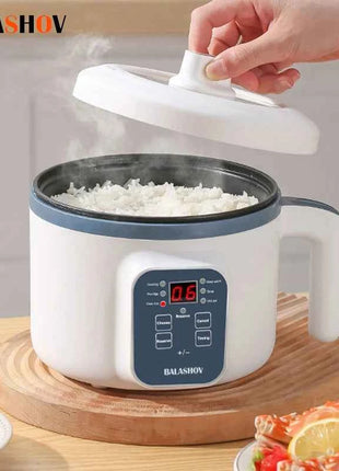 1.7L Electric Rice Cooker Single Double Layer 220V Multi Cooker Non-Stick Smart Mechanical MultiCooker Steamed Rice Pot For Home