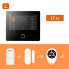 Staniot WiFi 4G Home Security System Wireless Security Protection Tuya Smart Home Alarm Sensors Built-in Siren Works with Alexa