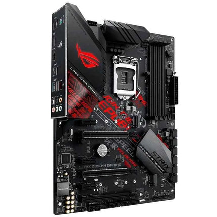 ASUS ROG Strix Z390-H Gaming Motherboard LGA1151  ATX DDR4 DP HDMI M.2 USB 3.1 Gen2 Gigabit LAN