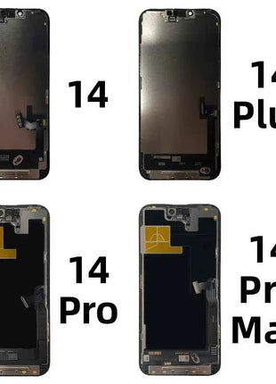 INCELL 16 Pro Max Per iPhone 12 LCD 12Pro Display 13ProMax Schermo Face ID Touch 15 14 Plus 13 MINI Display 15 Pro Max 16 16Pro