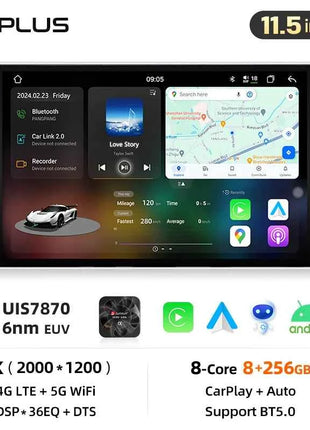 For Jeep Renegade 2014 - 2018 Android Auto Carplay Car Radio Multimedia Video Player GPS Navigation WiFi BT GPS Head Unit 2DIN