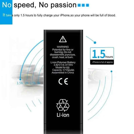 New 0 Cycle Battery For IPhone 12 13 Mini Pro Max High Capacity Bateria For  12mini 13mini 12Pro 13Pro Sticker Free Tools