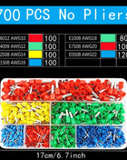 VE Tubular Crimp Terminal, multiple crimp terminal plier combination set, electrical equipment connector, crimping pliers