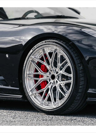 Ruote forgiate in lega di alluminio personalizzate 17 18 19 21 22 23 24 pollici 5x120 5x112 5x114.3 adatte per BMW, Audi, Mercedes Benz