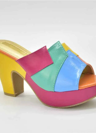 Nuovo arrivo scarpe da sposa da donna italiane tacchi a punta chiusa tacchi colorati per le donne scarpe eleganti da donna pompe per feste da donna nigeriane