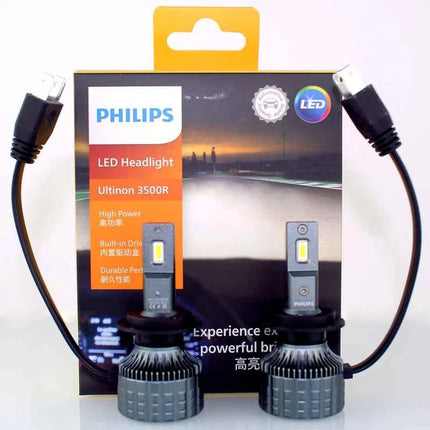 Philips LED H7 Headlight 12V/24V 4200K 5700K 6000K 6500K Bright White Auto Headlight LED Lamps,