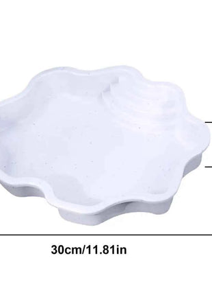 Turtle Pool Large Reptile Turtle Bathing Tub Feeding Bowl Lizards Habitat With Ramp Tortoise Feeder Bowl for Small Geckos Turtle