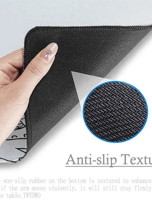 Mouse Pad Gamer Black And White Great Wave XL New Custom Computer Large Mousepad XXL MousePads Natural Rubber PC Table Mat