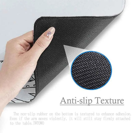Mouse Pad Gamer Black And White Great Wave XL New Custom Computer Large Mousepad XXL MousePads Natural Rubber PC Table Mat