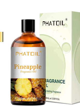 PHATOIL 100ml Aromatherapy Fragrance Oil Coconut & Vanilla Strawberry Cherry Lemon 1/2/3pcs Aroma Oil For Diffuser Candle Making