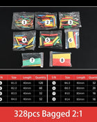 127/328/750 Pcs Heat Shrink Tubing Kit 2:1 Wire Shrinkable Tube Heat Shrink Wire Connect Cover Protection Sleeves