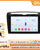 Hizpo Car Radio Autoradio For Lancia Ypsilon 2012-2020 Multimedia Player Wireless CarPlay Android 4G By Qualcomm Snapdragon 6115