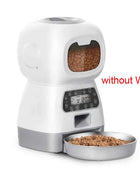 3.5L Automatic Pet Feeder For Cats WiFi Smart Swirl Slow Dog Feeder With Voice Recorder Large Capacity Timing Cat Food Dispenser